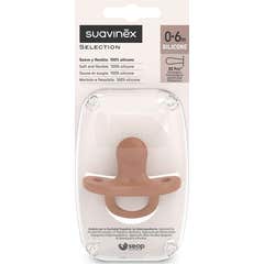 Suavinex Chupeta Colour Essence Fisio 0-6m Orange 1 Unidade