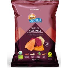 Añavieja Chips Vegetales Aceite Oliva Eco 80g