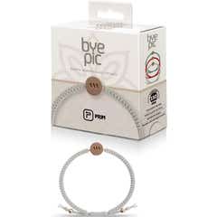 Bye Pic Pulseira de Citronela com Nós Círculo Branco 1 unid.