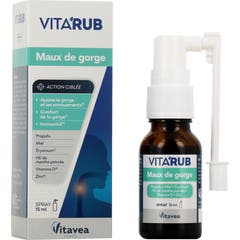 Vitavea Vita'Rub Spray Dor de Garganta 15 ml