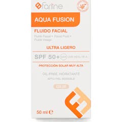 Farline Fluído Facial Aqua Color Spf50+ 50ml