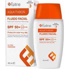 Farline Fluído Facial Aqua Color Spf50+ 50ml