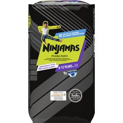 Pampers Ninjamas Pyjama Pants Noite Rapaz 8-12 Anos 9 Unidades