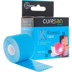 Curean Cure Tape Neuromuscular Bandage Blue 5mx5cm 1pc