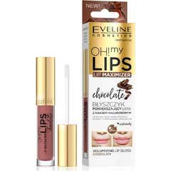 Eveline Cosmetics Oh My Lips Brilho Volumizador Chocolate 4.5 ml