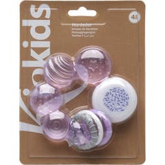 Kiokids Mordedor de Frio Lavanda 4M+ 11 cm