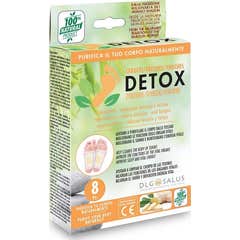 DLG Salus Esparadrapo Detox Pies Jengibre 8uds