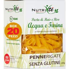 Nutrité Penne Rigate Pasta de Maiz Arroz Agua y Harina 250g