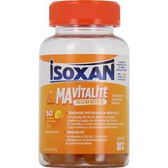 Isoxan Minha Vitalidade Gummies +18 Anos Limão 60 Gummies