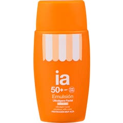 Interapothek Emulsã Solar Ultraleve Facial Spf50+ Cor 50ml