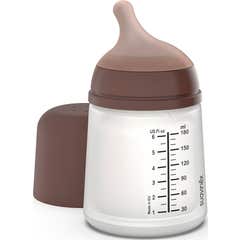 Suavinex Biberão Anticólicas Tetina de Silicone Deep 180 ml