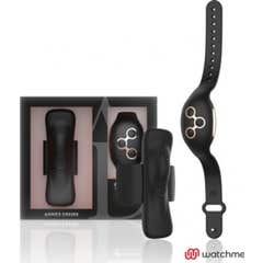 Cueca de Anne's Desire Pleasure Watchme Black&amp;Gold 1pc