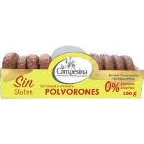 La Campesina Polvorones Canela de Amêndoa sem Glúten 190g