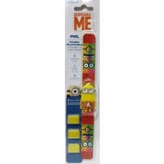 Pulseira Mussvital Minions Kevin Vermelho