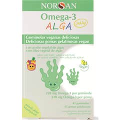 NORSAN Omega-3 ALGA Jelly +3 Años 45 Gominolas