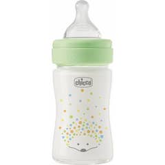 Chicco Perfect Easy Biberão Vidro Verde 0M+ 150ml