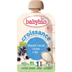 BabyBio Crescimento Misturado Cassis Arroz +6M 100 g