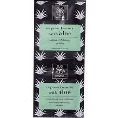 Apivita Express Beleza hidratante aloe máscara 2udsx8ml