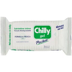 Toalhetes refrescantes Chilly ™ Pocket 12uds