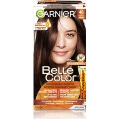 Garnier Belle Color Kit Permanent Hair Coloring Moka Brown