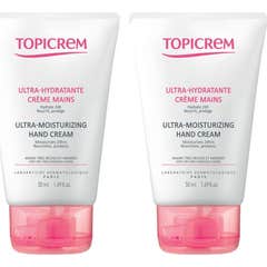 Topicrem Ultra-Hidratante Creme Mãos 2x50ml