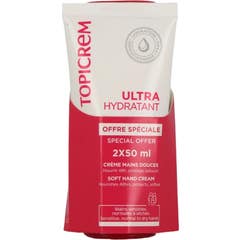 Topicrem Ultra-Hidratante Creme Mãos 2x50ml