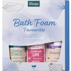 Kneipp Coffret Bath Foam Favoritos Banho Espumante 3x100ml