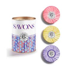 Roger & Gallet Boîte Savons Bienfaisants Flower Power 3x100g