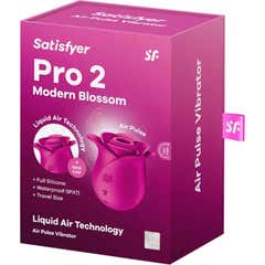 Satisfyer Pro2 Modern Blossom Air Pulse Vibrator 1 Unidade