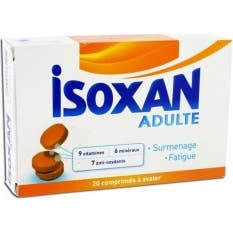 Isoxan Adulto 20 Comprimidos Bote.