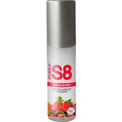 S8 Lubricante Base de Agua Fresa 125ml