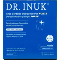 Dr. Inuk Tiras Dentais Branqueadoras Forte 14 Unidades