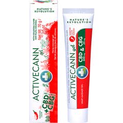 Annabis Activecann Gel Massagem Efeito Calor Cânhamo 75ml