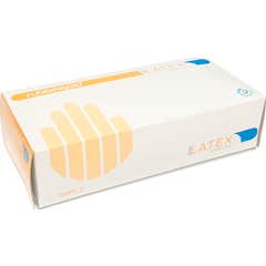 Hassemed Luva Látex Sem Pó Tamanho M 100 Unidades