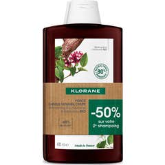 Klorane Pack Champô Quinine Edelweiss 2x400ml