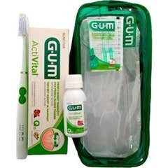 Goma Sonic Pack Higiene Dentária + Escova de Dentes + Pasta Activital + Elixir Bucal