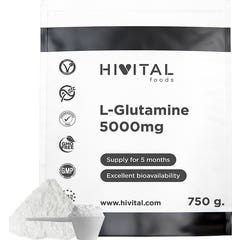 HIVITAL L-Glutamina 5000 mg 750 g