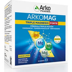 Arkopharma Arkomag Triple Magnesio Forte 20 sobres