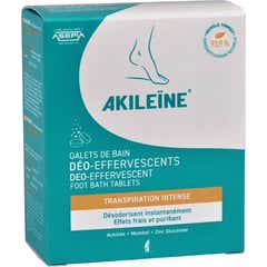 Akileïne Pastilha de Banho Desodorante Efervescente 6 unidades