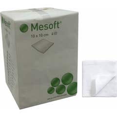 Mesoft Gasa 10x10cm 100uds