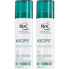 Keops Desodorante Fresco Spray 2x100ml