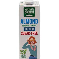 Naturgreen Bebida de Amêndoa Bio com Cálcio Sem Açúcar 1L