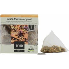 Alma Home Pirâmides de Infusão de Ratafia Eco Vegan 15 peças