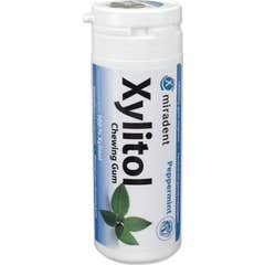 Miradent Xylitol Chicle Menta Sin Azcar 30uds
