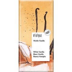 Vivani Chocolate Blanco con Vainilla Bourbon Bio 80g