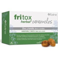 Farline Fritox Herbal Mel Menta 18 unid.
