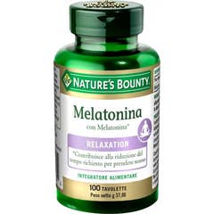 Nature's Bounty Melatonina 100comp