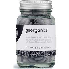 Georganics Mouthwash Tablets Activated Charcoal 180comp