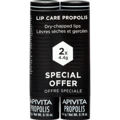 Apivita Bálsamo Labial con Propóleo 2 uds