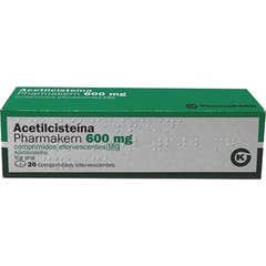 Pharmakern Acetilcisteína 600mg 20comp